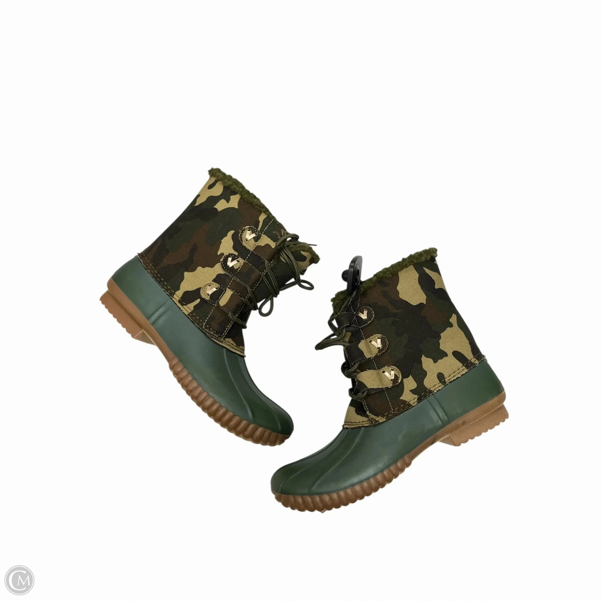 Boots Rain By Jack Rogers In Green, Size: 7 Tretorn Fleece Lined Rain Boots