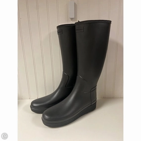 Capella Rain Boots Boots Rain By Hunter In Black, Size: 10