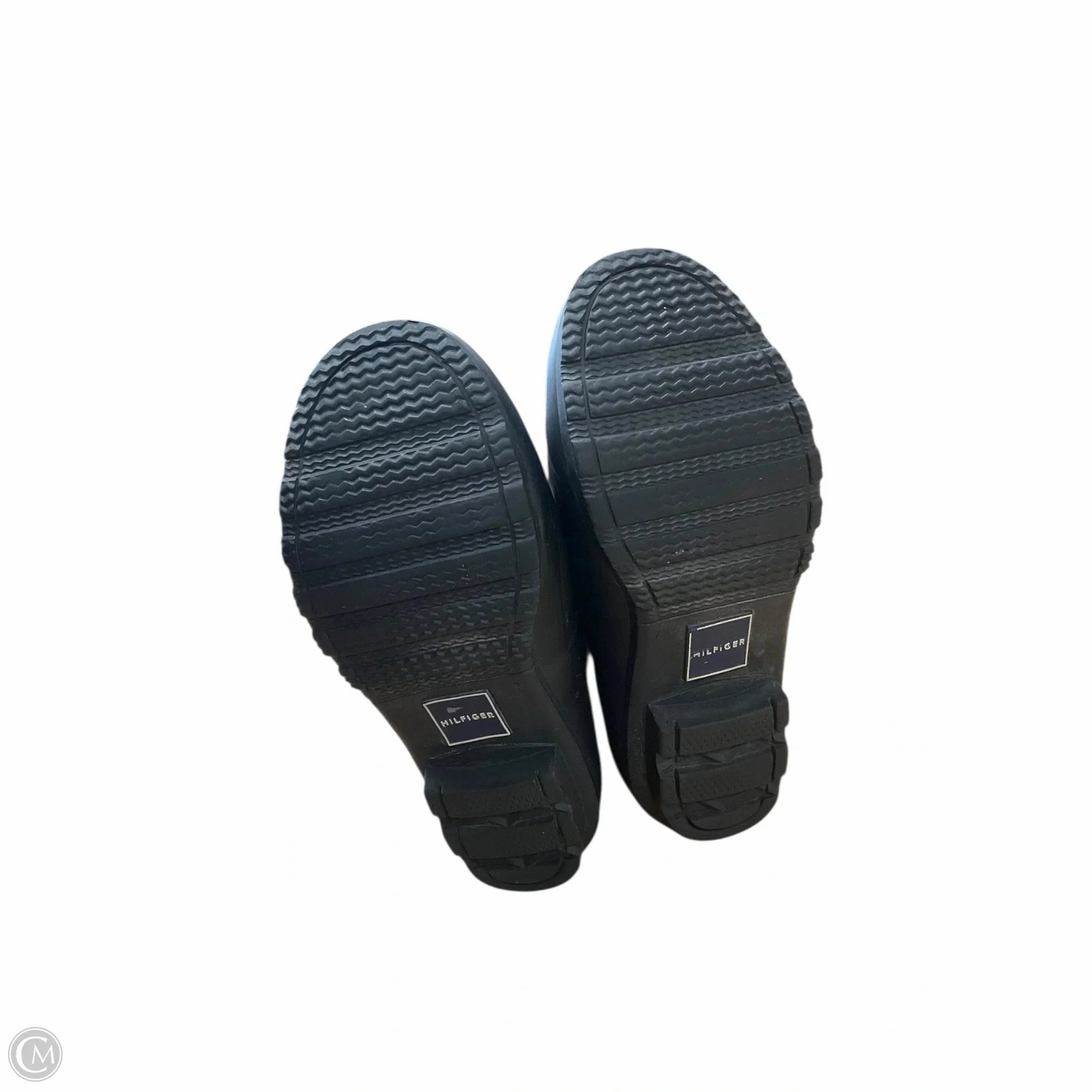 Boots Rain By Tommy Hilfiger In Black & Green, Size: 7 Ace Rain Boots