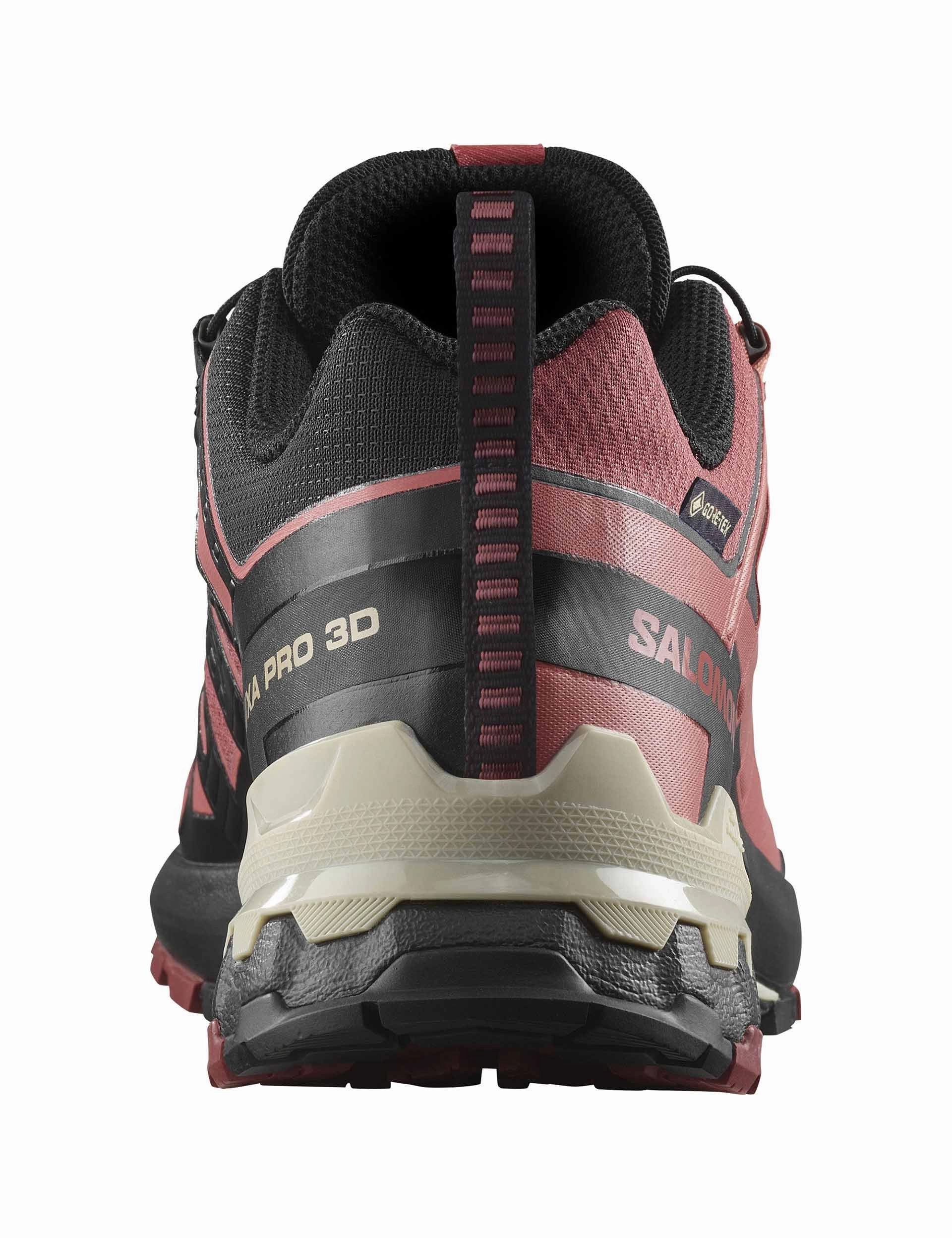 Hard Trail Shoes XA Pro 3D V9 Gore-Tex - Cow Hide/Black/Faded Rose