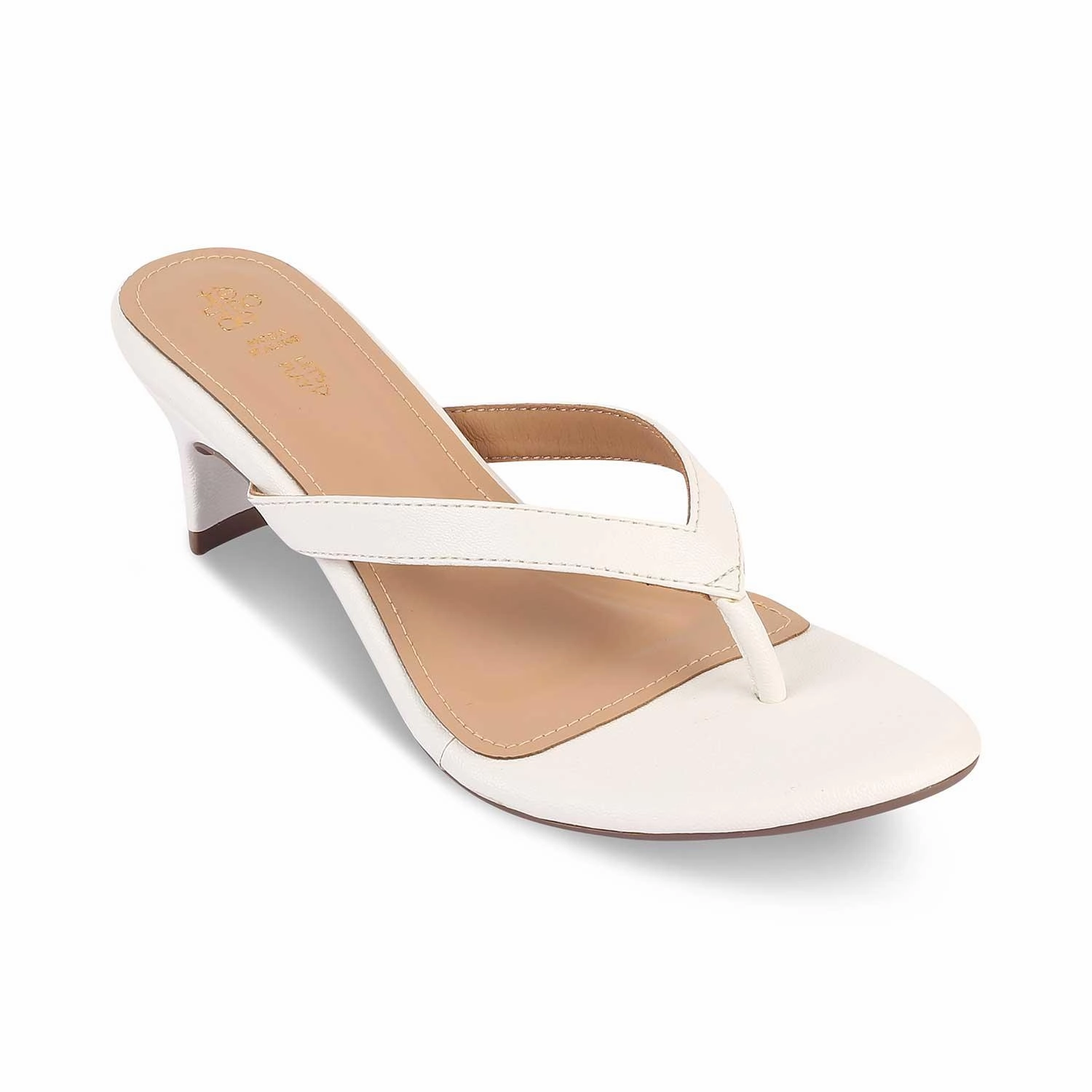 Israeli Sandals The Puglia White Women's Dress Heel Sandals Tresmode