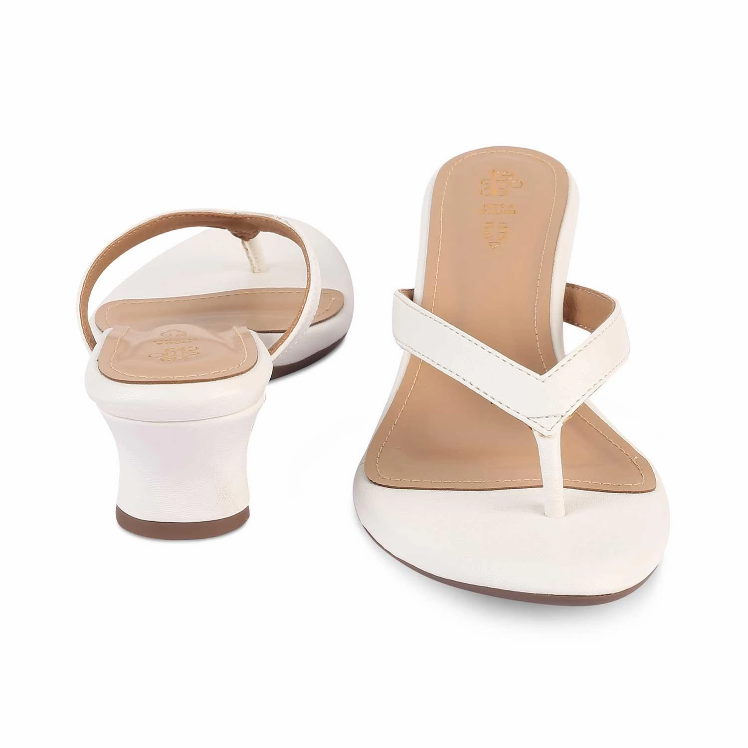 The Puglia White Women's Dress Heel Sandals Tresmode Sandals Cancellation Policy