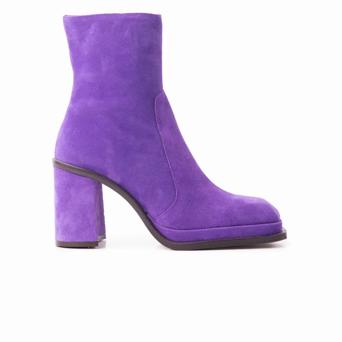 Bowen Purple Suede Capitan Boots