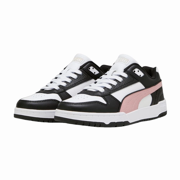Puma scarpa sneakers da donna RBD Game Low 386373 24 bianco-rosa-nero Cowboys Sneakers