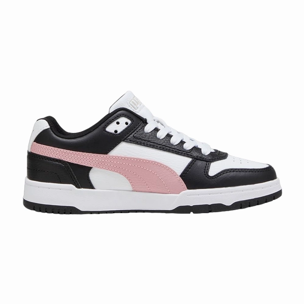 Puma scarpa sneakers da donna RBD Game Low 386373 24 bianco-rosa-nero Safety Sneakers