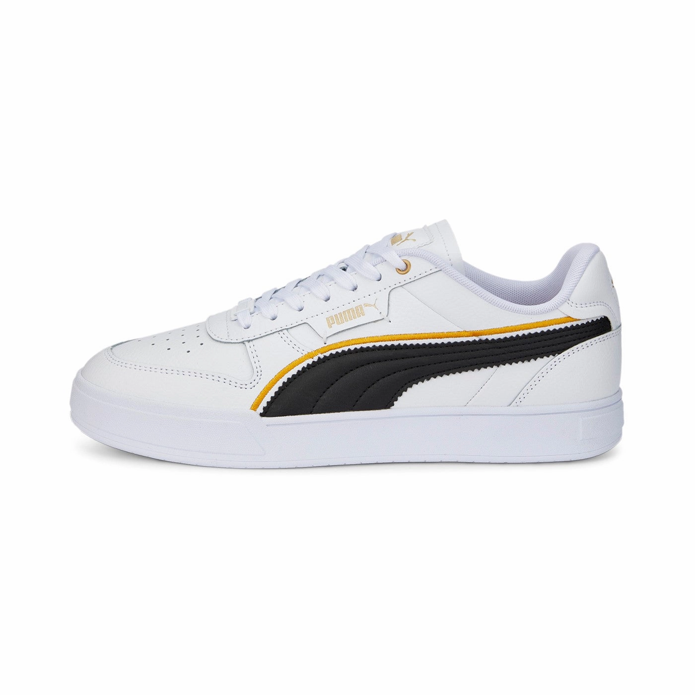 Puma scarpa sneakers da uomo Caven Dime FC 386380 01 bianco-nero-oro Cole Haan Leather Sneakers