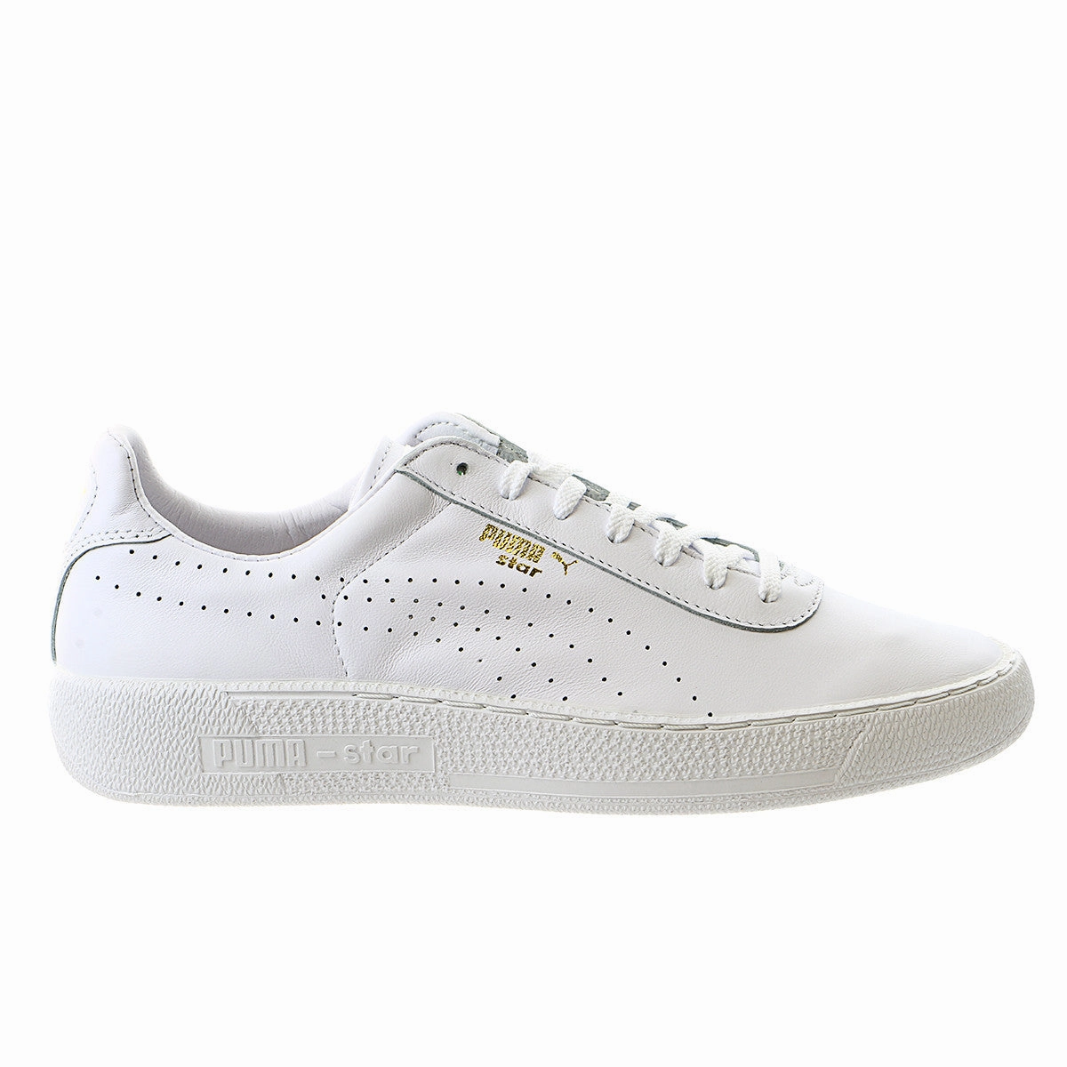 Wearing Tennis Shoes With Skinny Jeans Puma Star Fashion Sneaker Shoe - White/White - Mens
