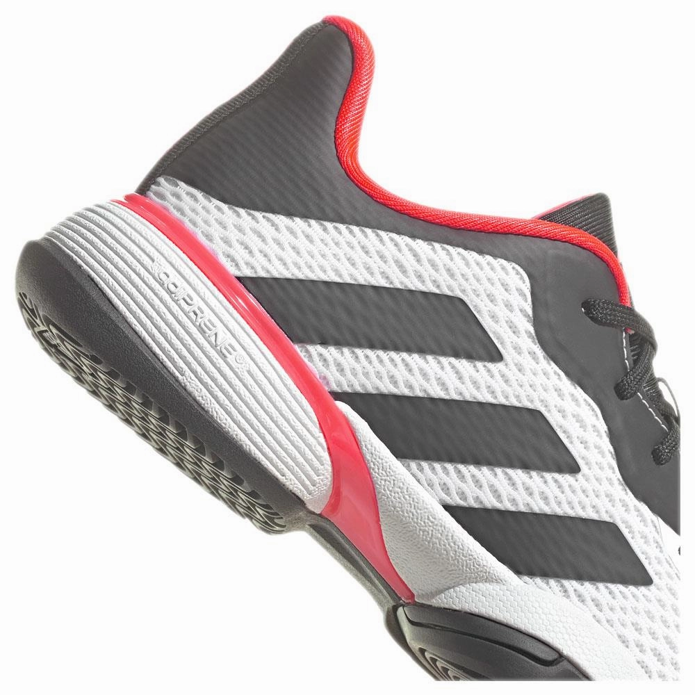 Tennis Sport Shoes adidas Junior Barricade K - Cloud White/Core Black