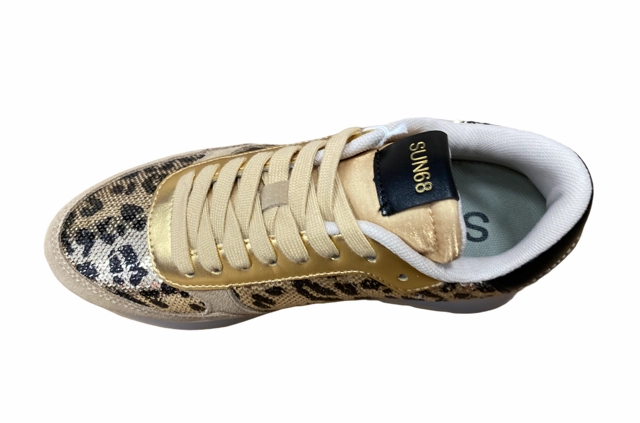 Volatile Platform Sneakers SUN68 sneakers da donna Kate Animalier Z31219 16 beige