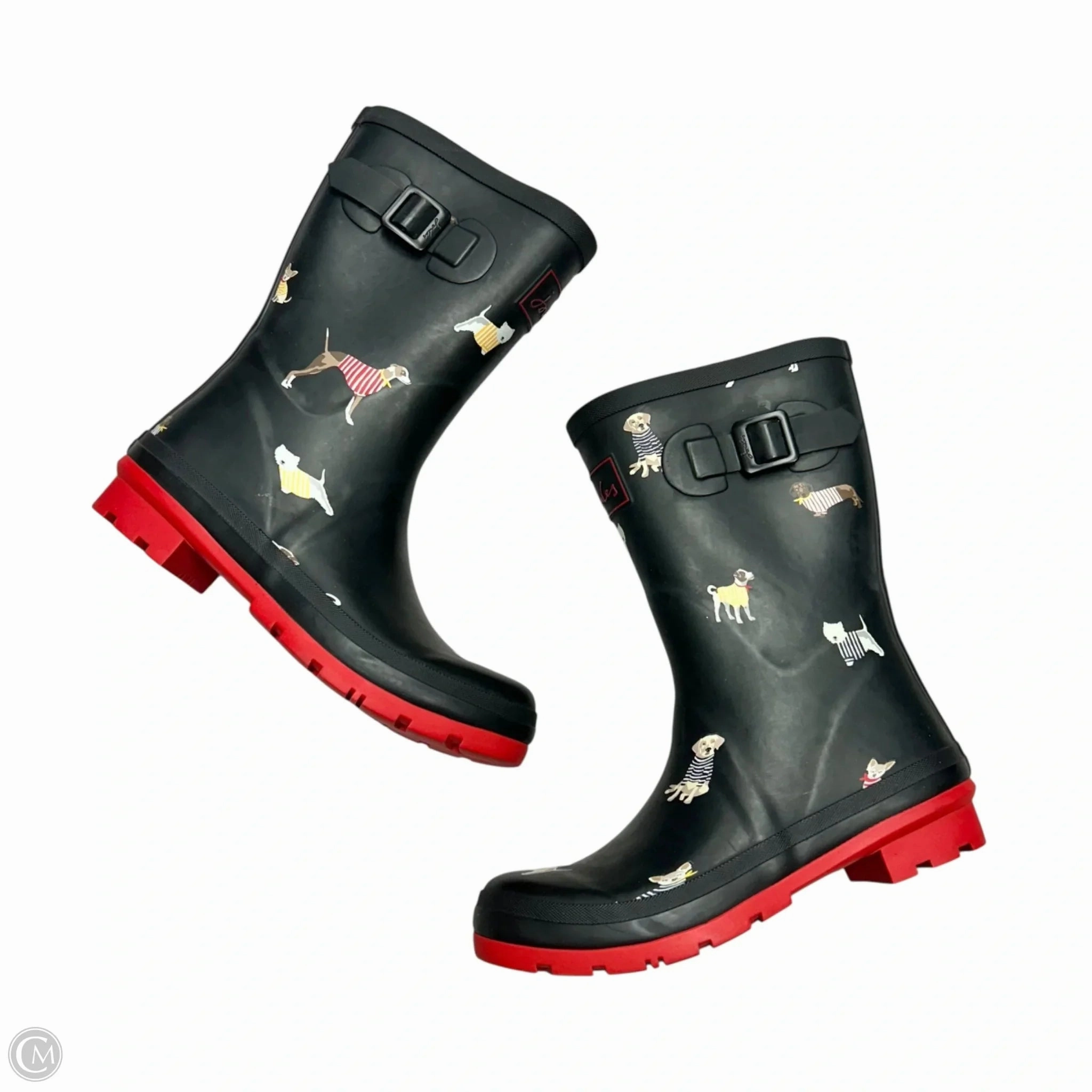 Boots Rain By Joules In Animal Print, Size: 8 French Brand Rain Boots