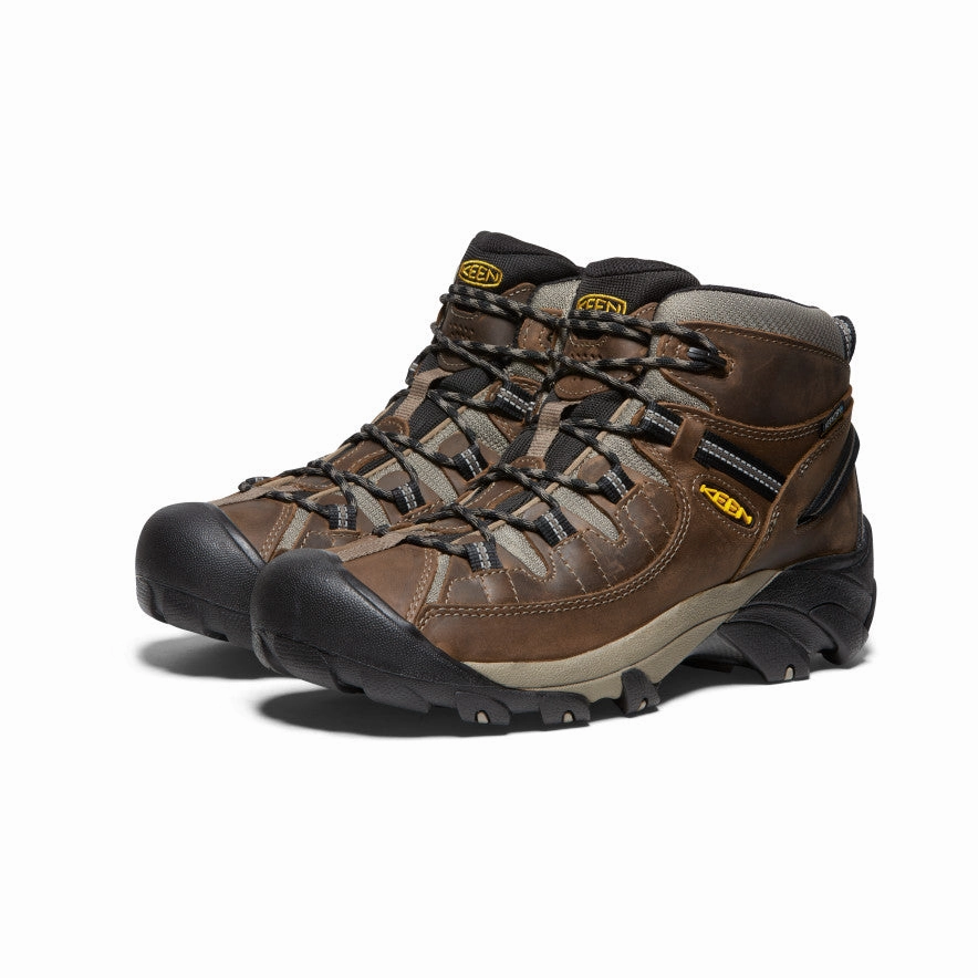 Men's Targhee II Mid Waterproof Hiking Boots  |  Shitake/Brindle Merrell Eagle Hiking Boots
