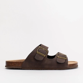 Spa Sandals Buckle Mule Footbed