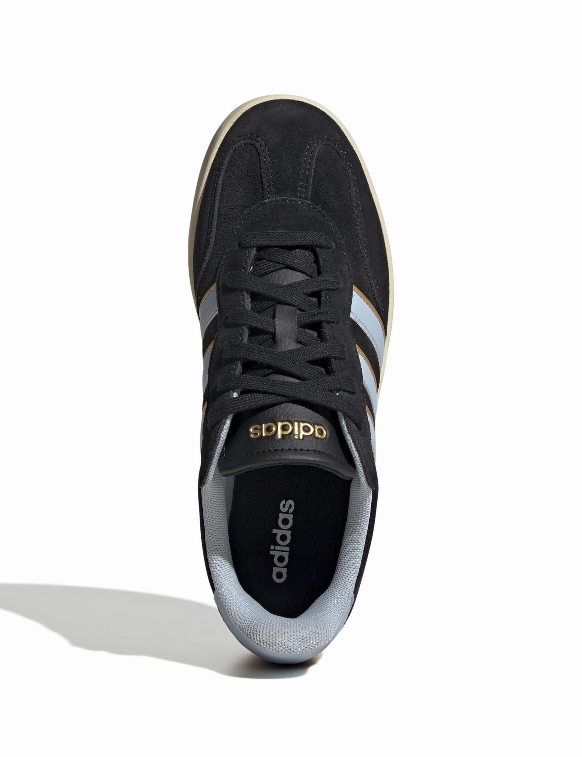 Barreda Shoes - Core Black/Wonder Blue/Gold Metallic Good Tennis Shoes For Arch Support