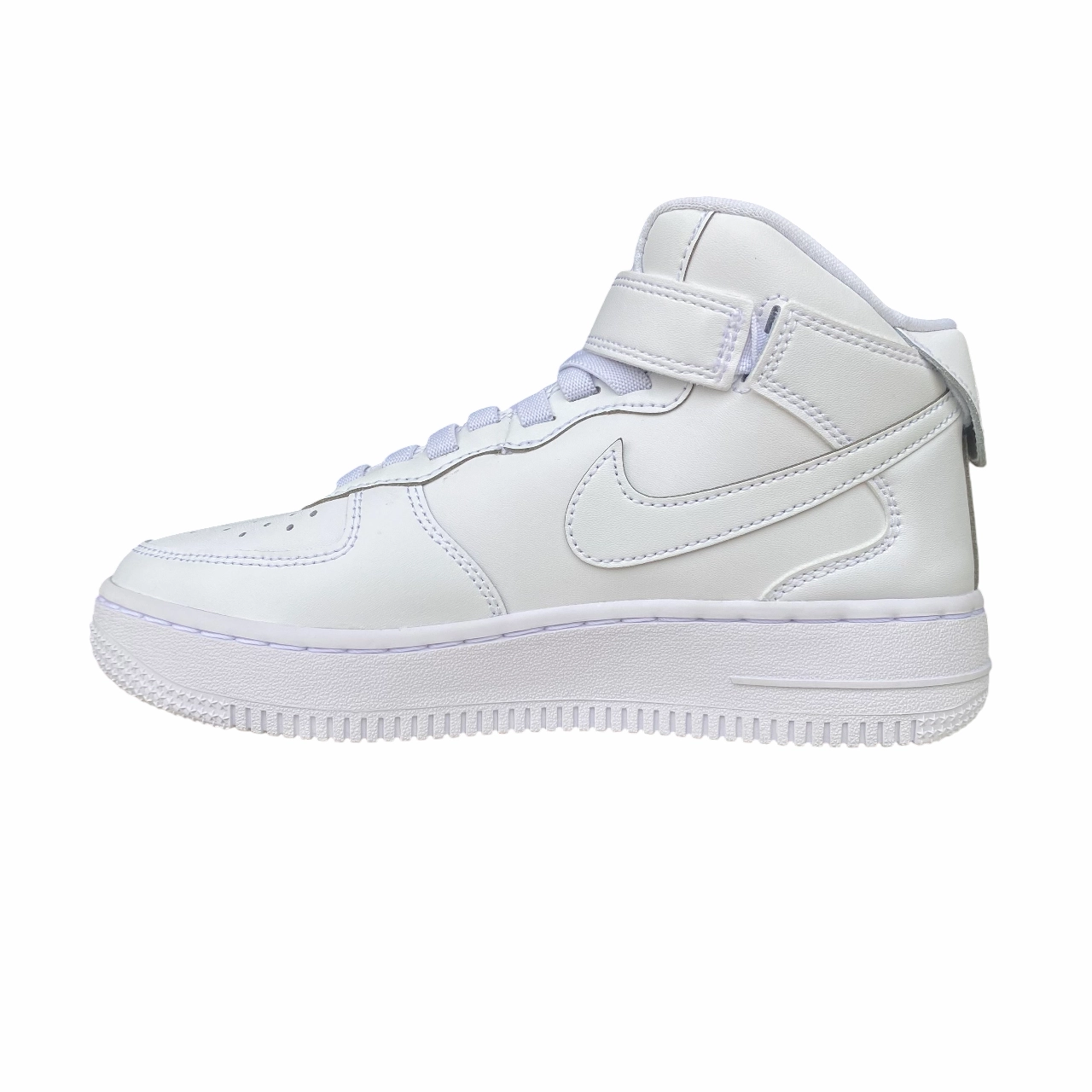 Eastbay Sneakers Nike scarpa sneakers junior Air Force 1 Mid Easyon FN1193-111 bianco