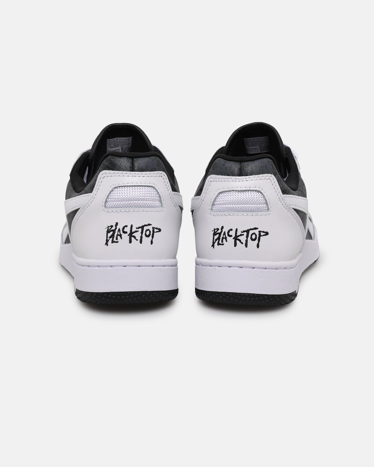 Reebok BB 4000 II Blacktop White/Black Top Ten Basketball Shoes 2025