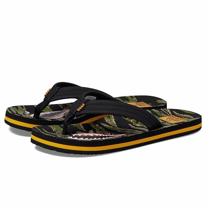 REEF Kids Ahi Sandal-Tiger Shark Sunshine And Flip Flops