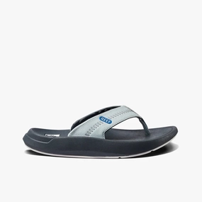 Clear Sandals REEF Swellsole Cruiser Sandal-Grey/Light Grey/Blue