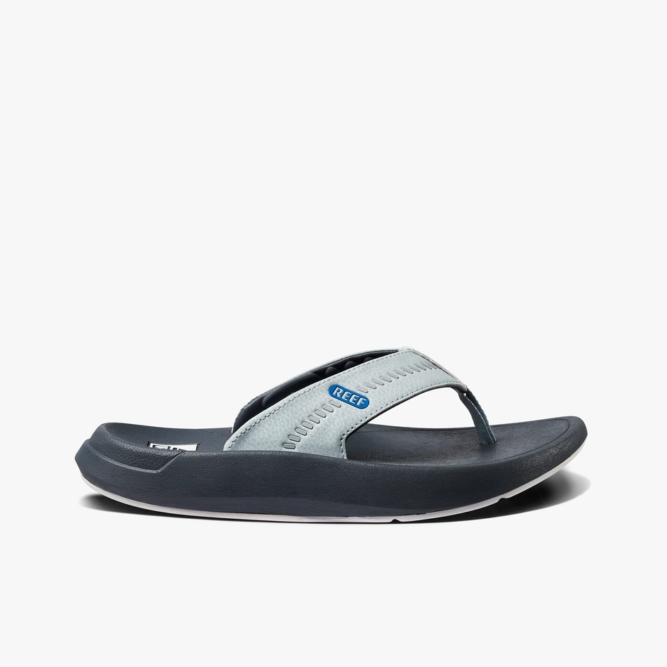 REEF Swellsole Cruiser Sandal-Grey/Light Grey/Blue