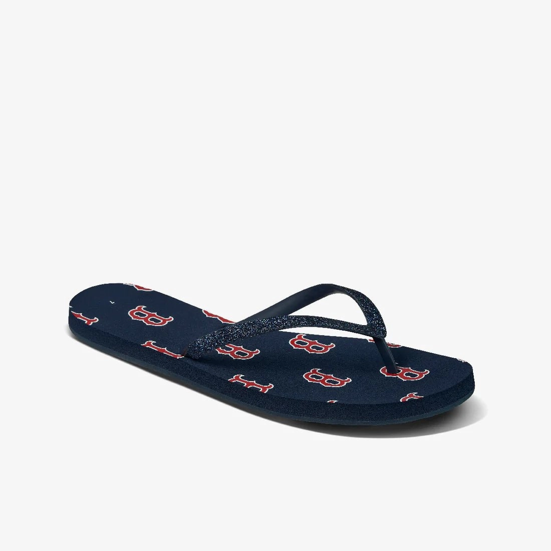 Kelly Ripa Flip Flops Reef Women's Stargazer X MLB - Boston Redsox
