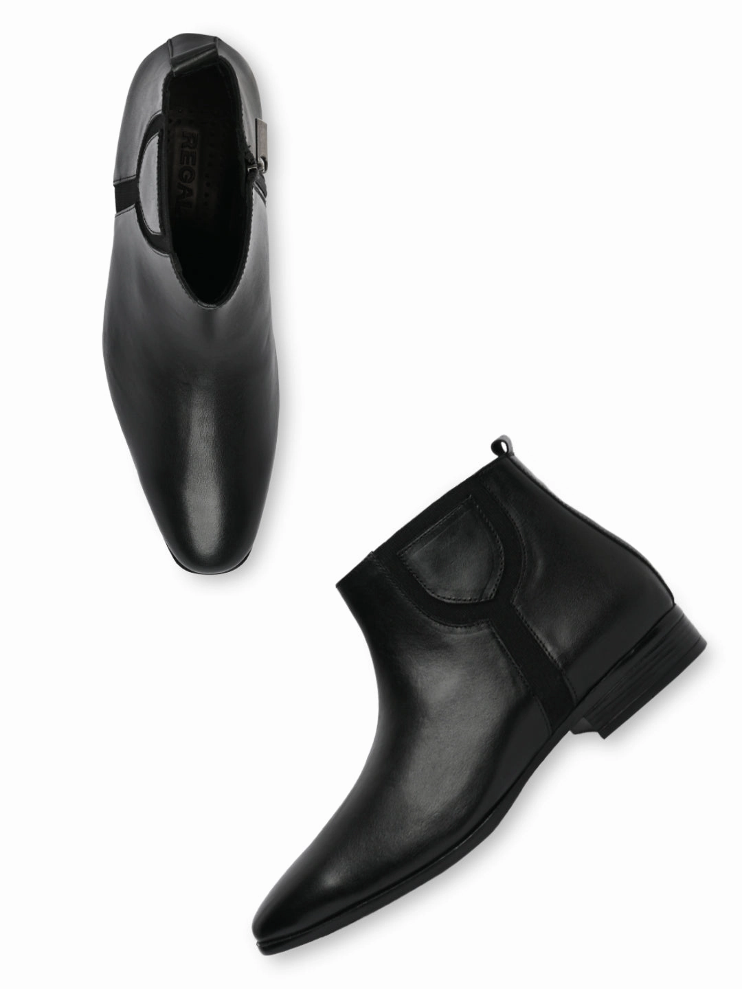 Regal Black Men Classic Formal Boots Boots From 70s
