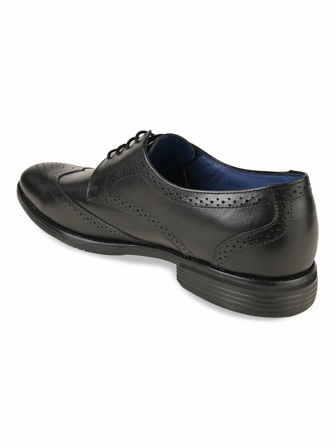 Frye George Lug Brogue Chelsea Regal Black Men Leather Lace Up Brogues