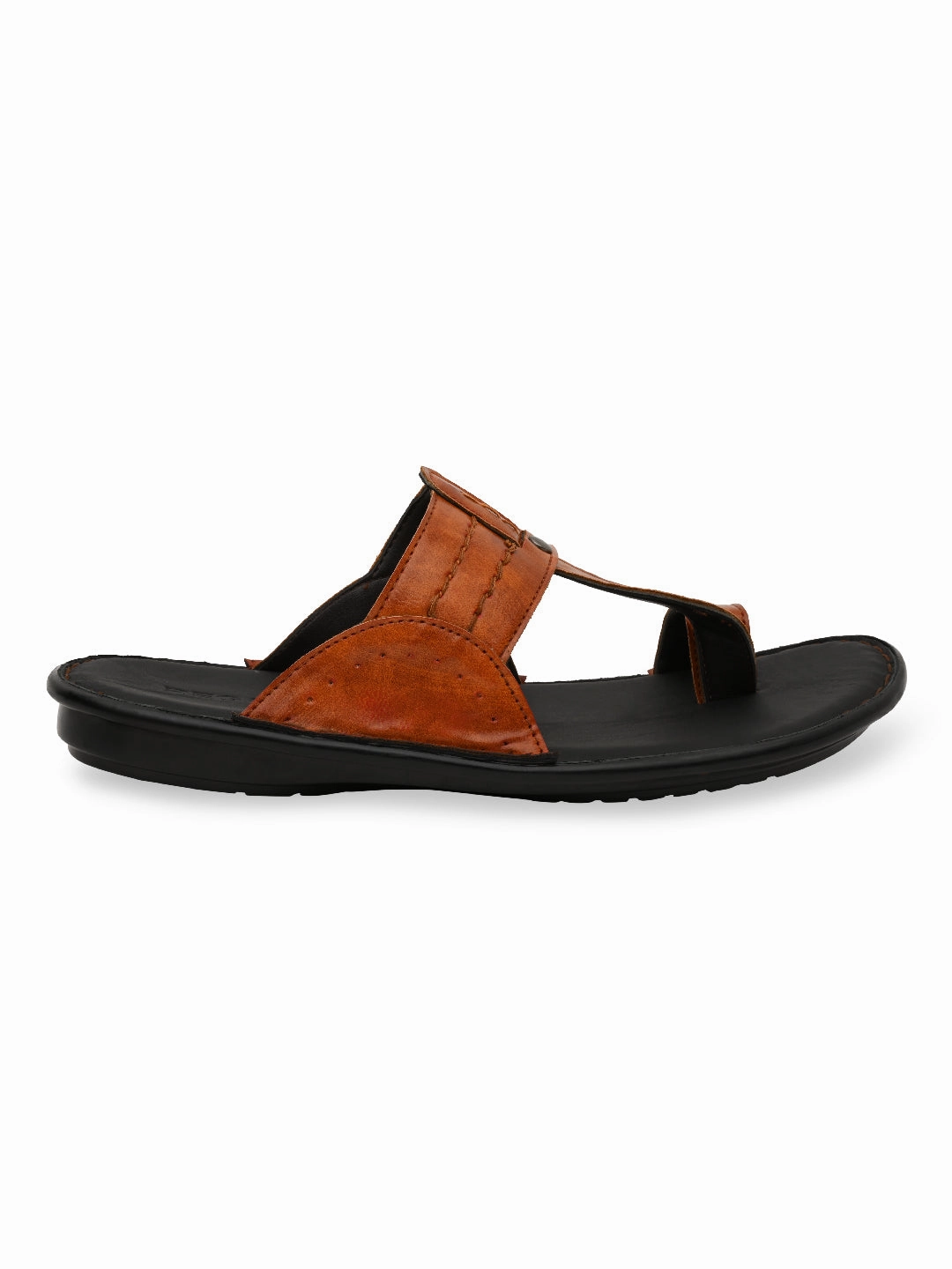 Regal Tan Men Casual Kolhapuris Arch Supporting Sandals
