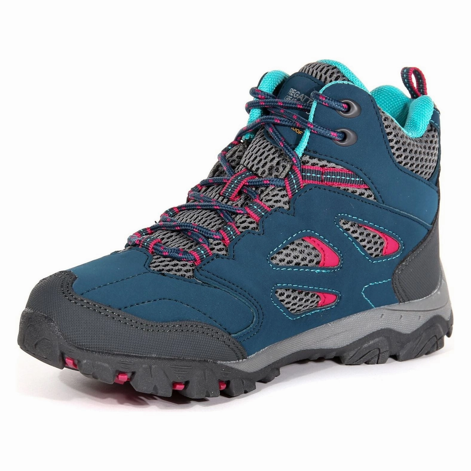 Bottega Hiking Boots Regatta Holcombe Mid Waterproof Junior Walking Boots - Blue