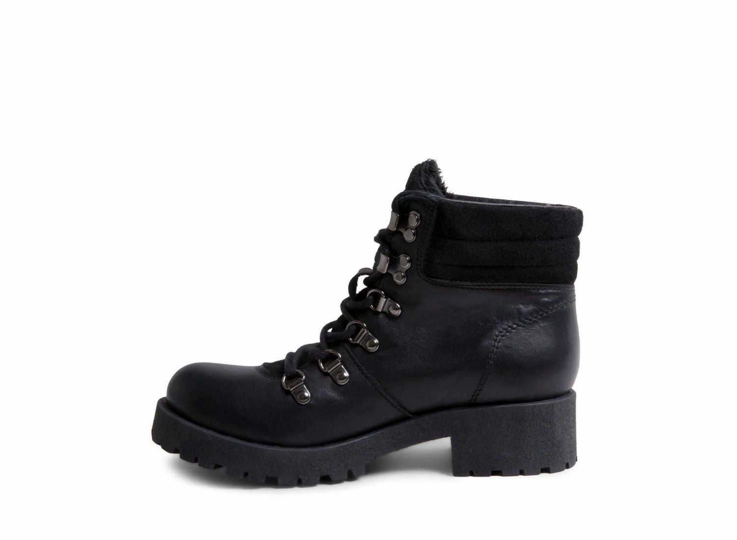 Walmart Combat Boots IDAA BLACK LEATHER