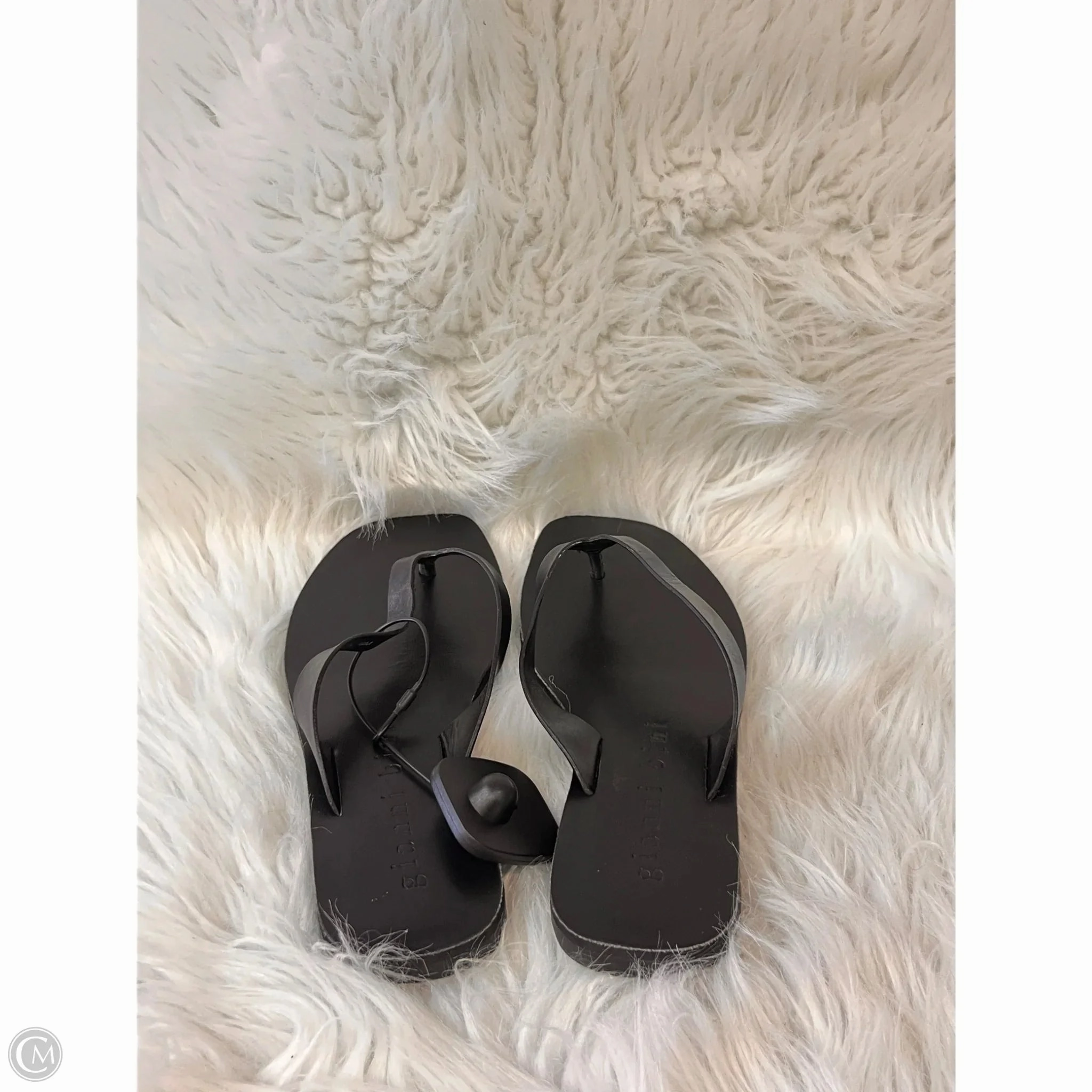 Best Reef Flip Flops Sandals Flip Flops By Gianni Bini In Black, Size: 6