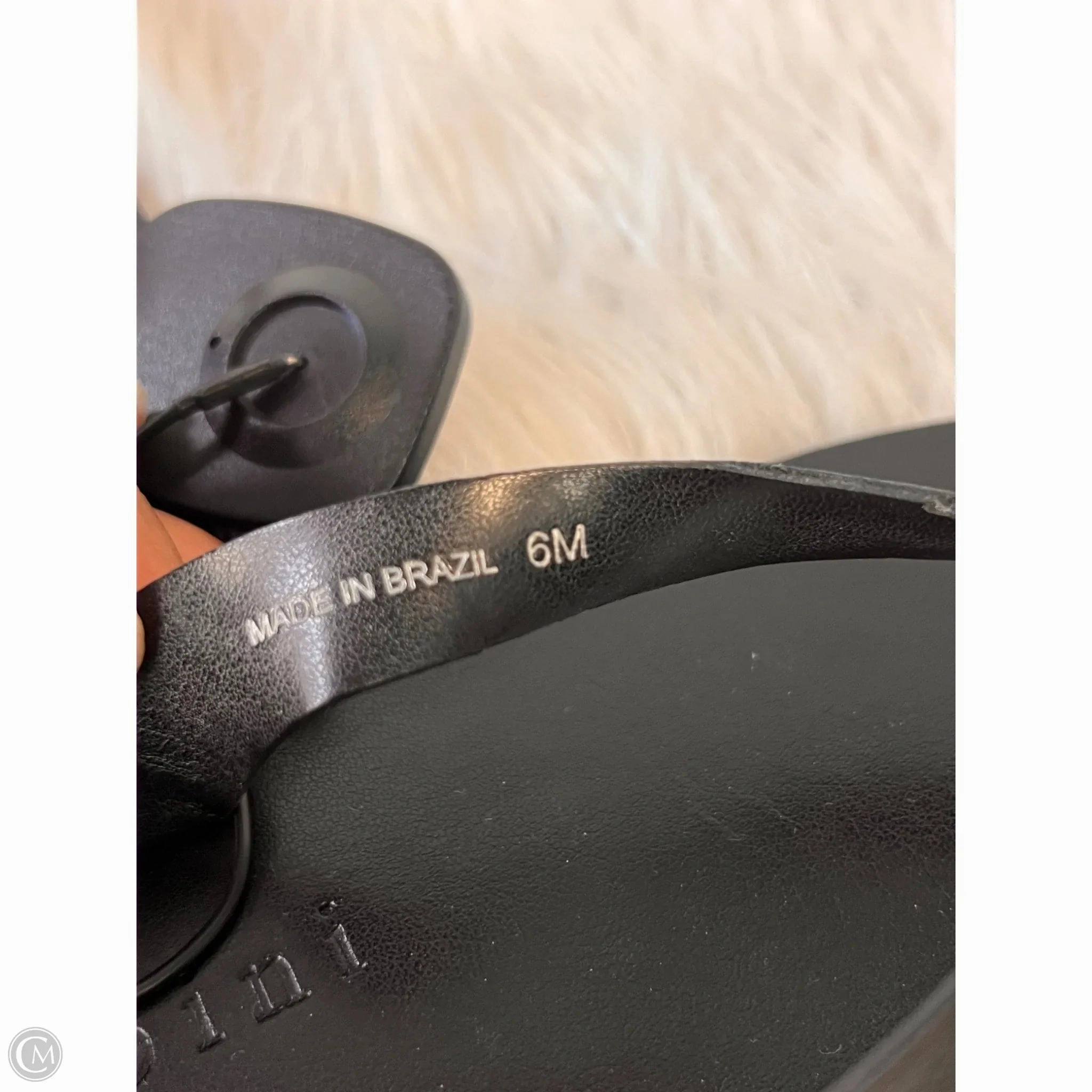 Sandals Flip Flops By Gianni Bini In Black, Size: 6 Flip Flops In Bulk For Wedding