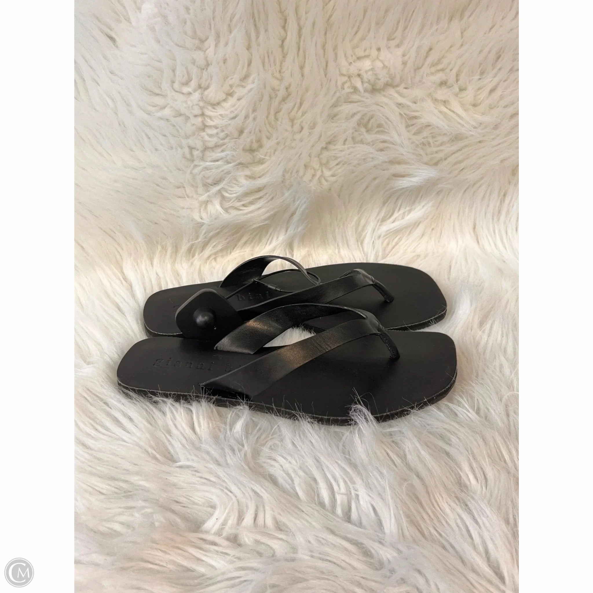 Sandals Flip Flops By Gianni Bini In Black, Size: 6 Flip Flops For Bad Feet