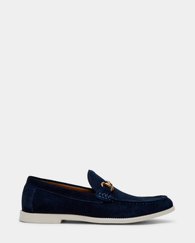 RENZZI NAVY SUEDE Neutral Loafers