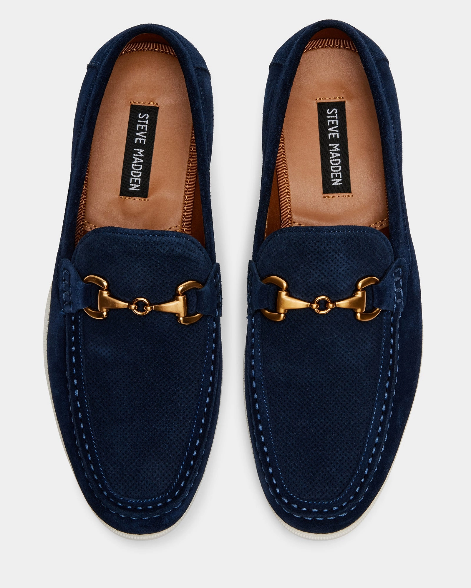 RENZZI NAVY SUEDE Best Platform Loafers