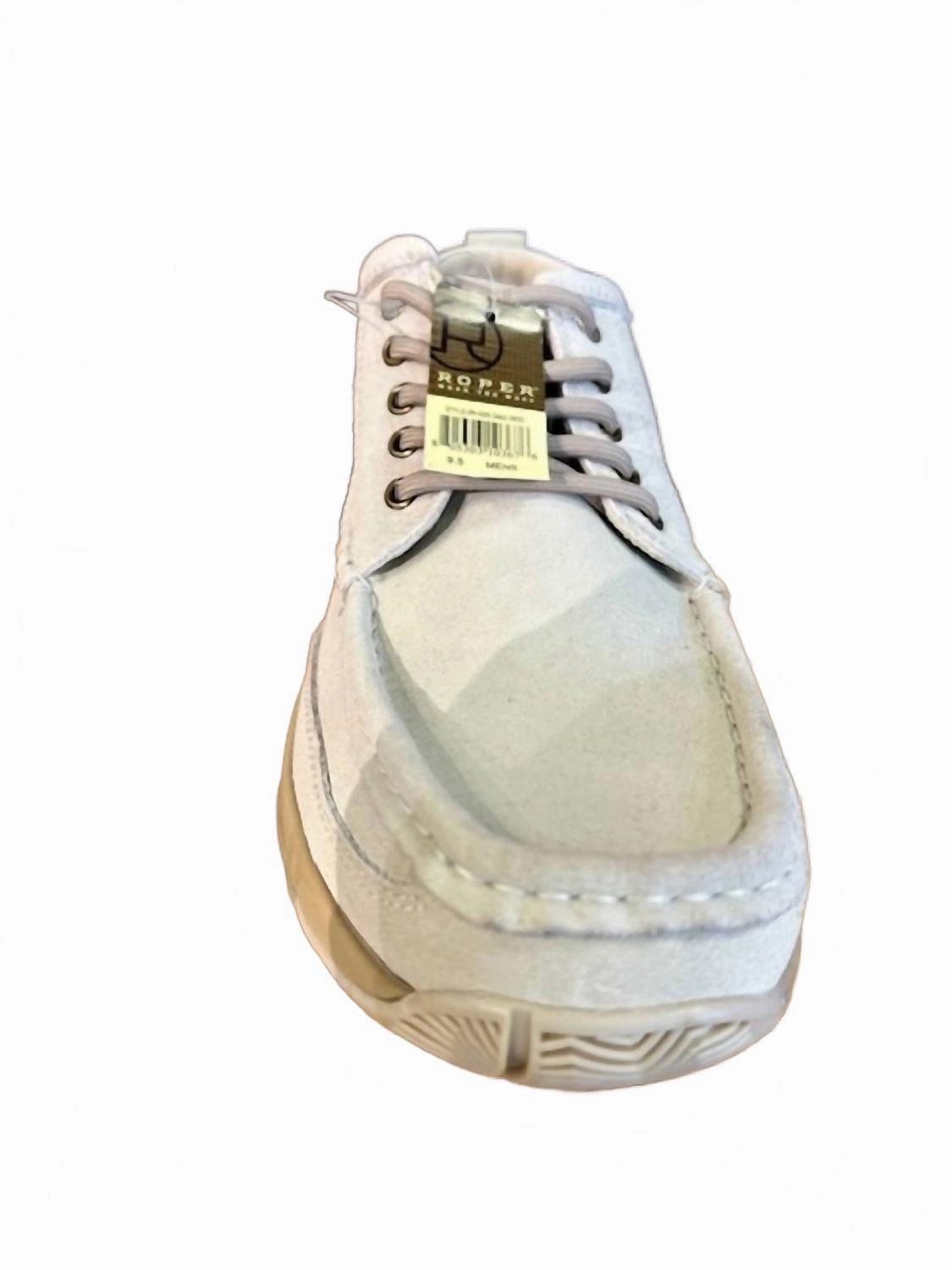 Men's Suede 5-Eyelet Clearcut Ii Sneakers In Beige Best Sneakers For Retail Workers