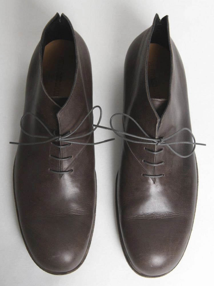 Ankle Oxford Boots (8140-P001 DARK GREY) Open Toe Boots