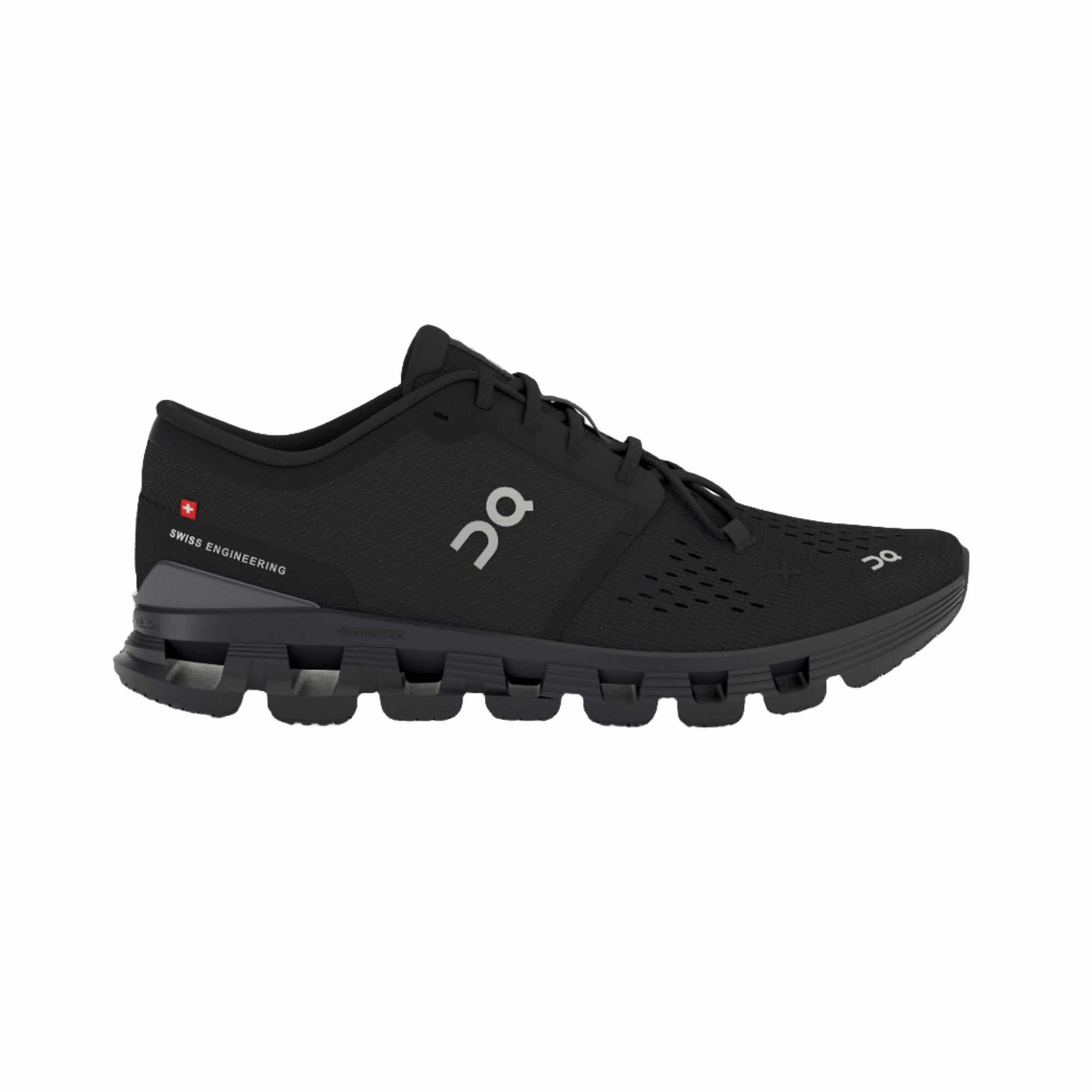 On Running Women's Cloud X4 Sneaker - Eclipse/Black Best Marathon Running Shoes