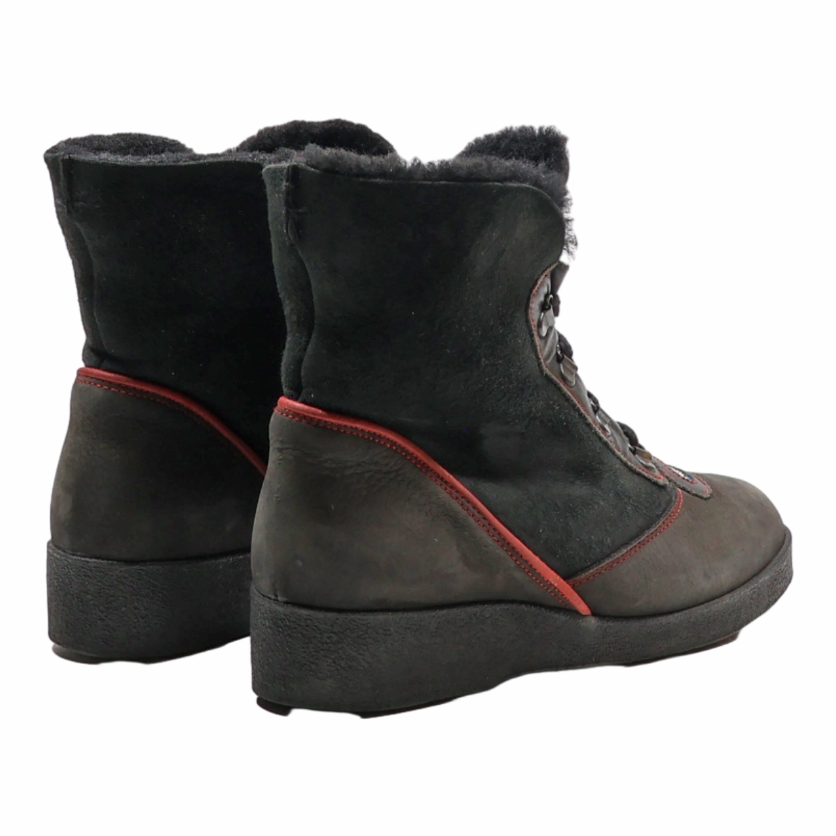 KANDAKAR Snow Boots Black Synthetic Womens UK 3 Burton Snow Boots