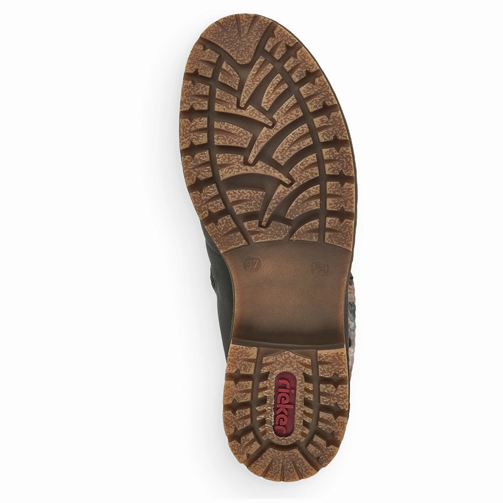 Combat Boots With Leg Warmers Rieker Sabrina 31 Combat Boot Green (Women's)