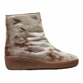 RIEKER Snow Boots Brown Synthetic Mens UK 9.5 Universal Traveller Snow Boots