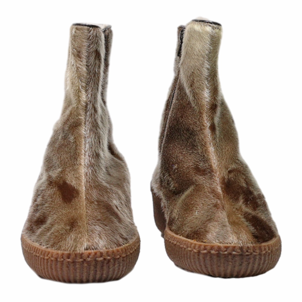 RIEKER Snow Boots Brown Synthetic Mens UK 9.5 Over The Knee Snow Boots