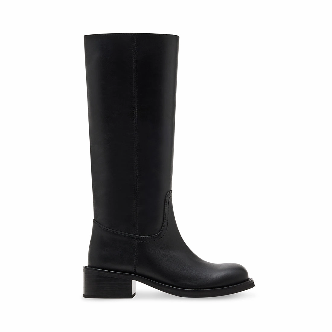 Leather Over The Knee Boots Riggs-E Boot BLACK LEATHER