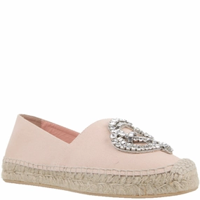 Vans Espadrille Sneakers Rochas Crystal Espadrilles, Beige