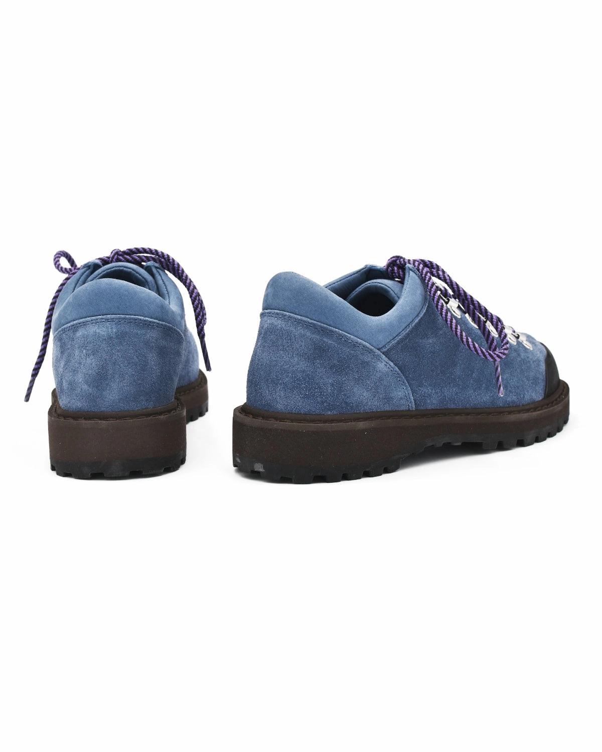 Hiking Boots For Long Distance Diemme Cornaro in Blue Suede