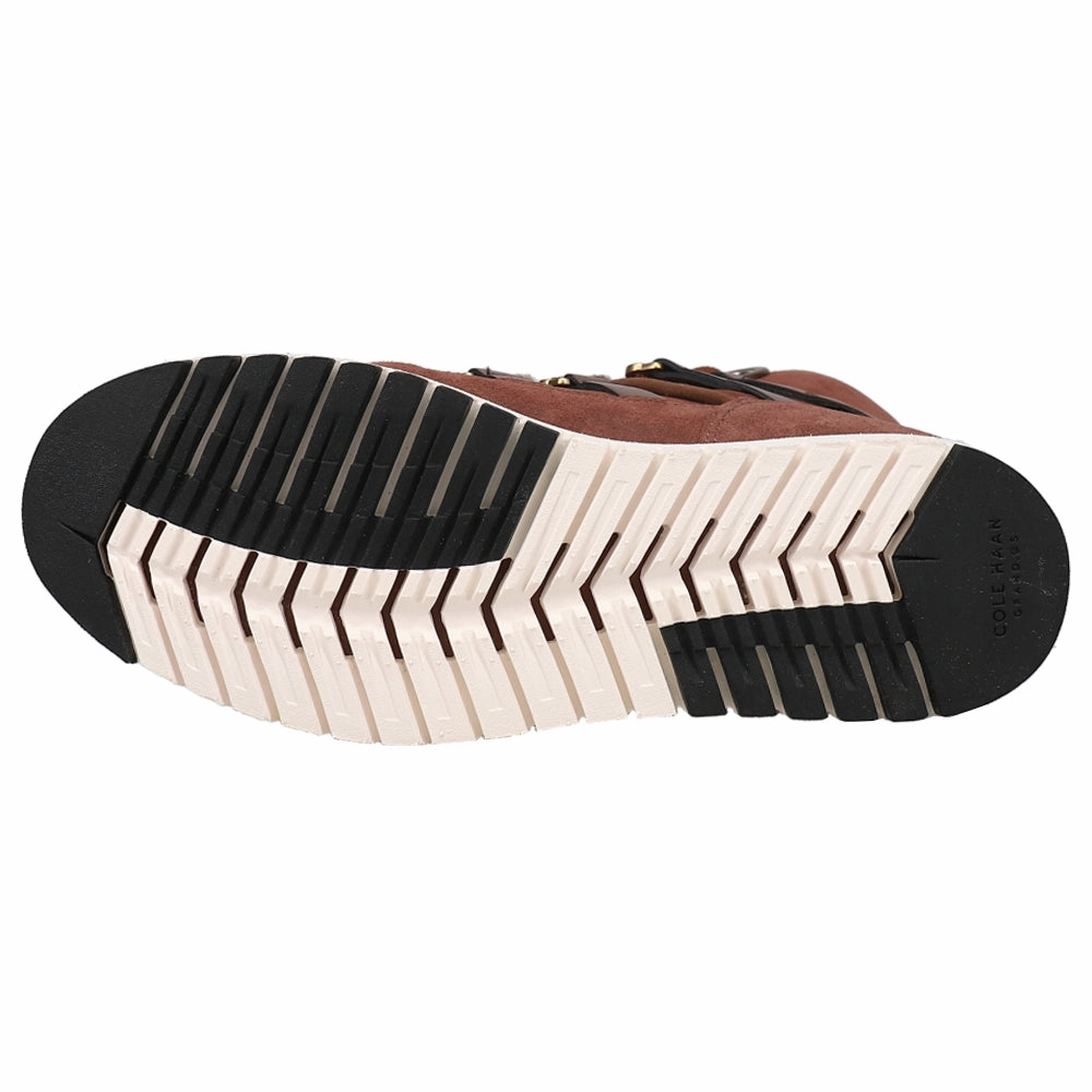 Hiking Boots For Weak Ankles ZEROGRAND Luxe Water Resistant Round Toe Hiking Boots