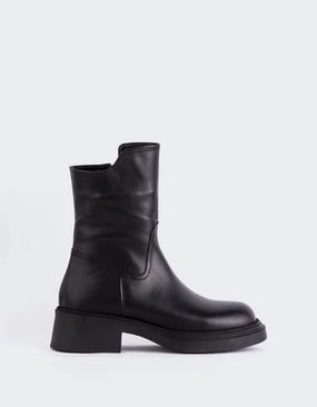 Rometty Chelsea Boots Rosemre Black Leather
