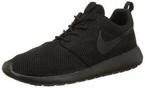 Roshe One Black/Black Running Shoe 10 US Zip Up Shoes Nike