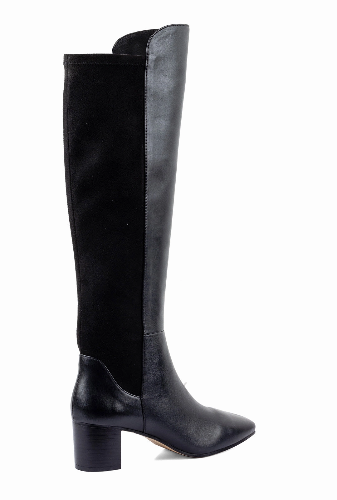 Rowan Back Ladder Cutout Knee High Stiletto Boots