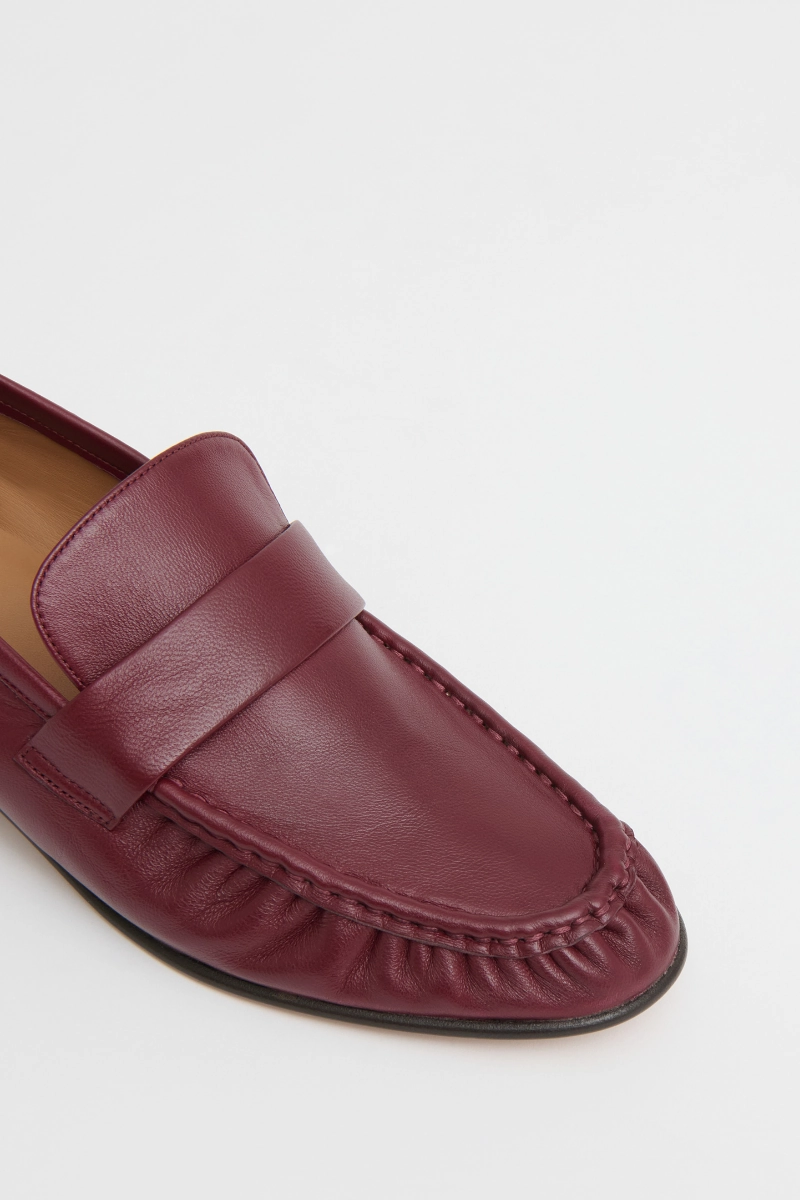 Running Shoes For Flat Foot Ruched Loafer