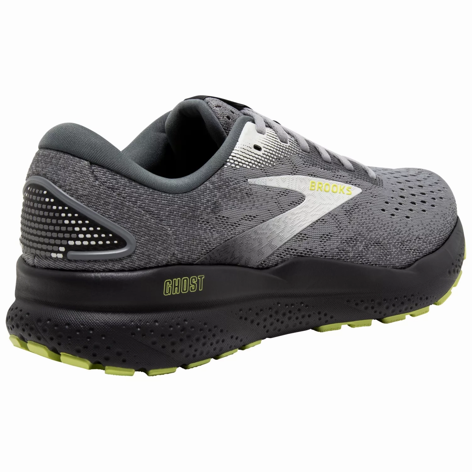 Running Shoe Store Miami Brooks Men's Ghost 16 Sneaker - Primer/Grey/Lime