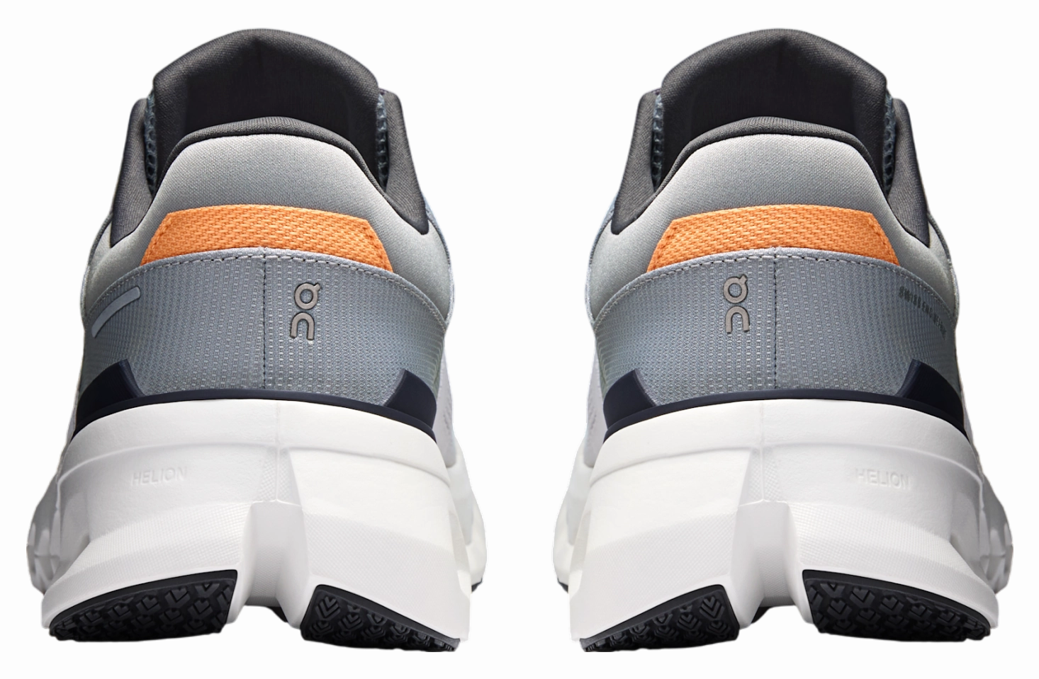 On Running Men's Cloudrunner 2 Running Shoe - Wolf/Ivory Running Shoes Wide Fit